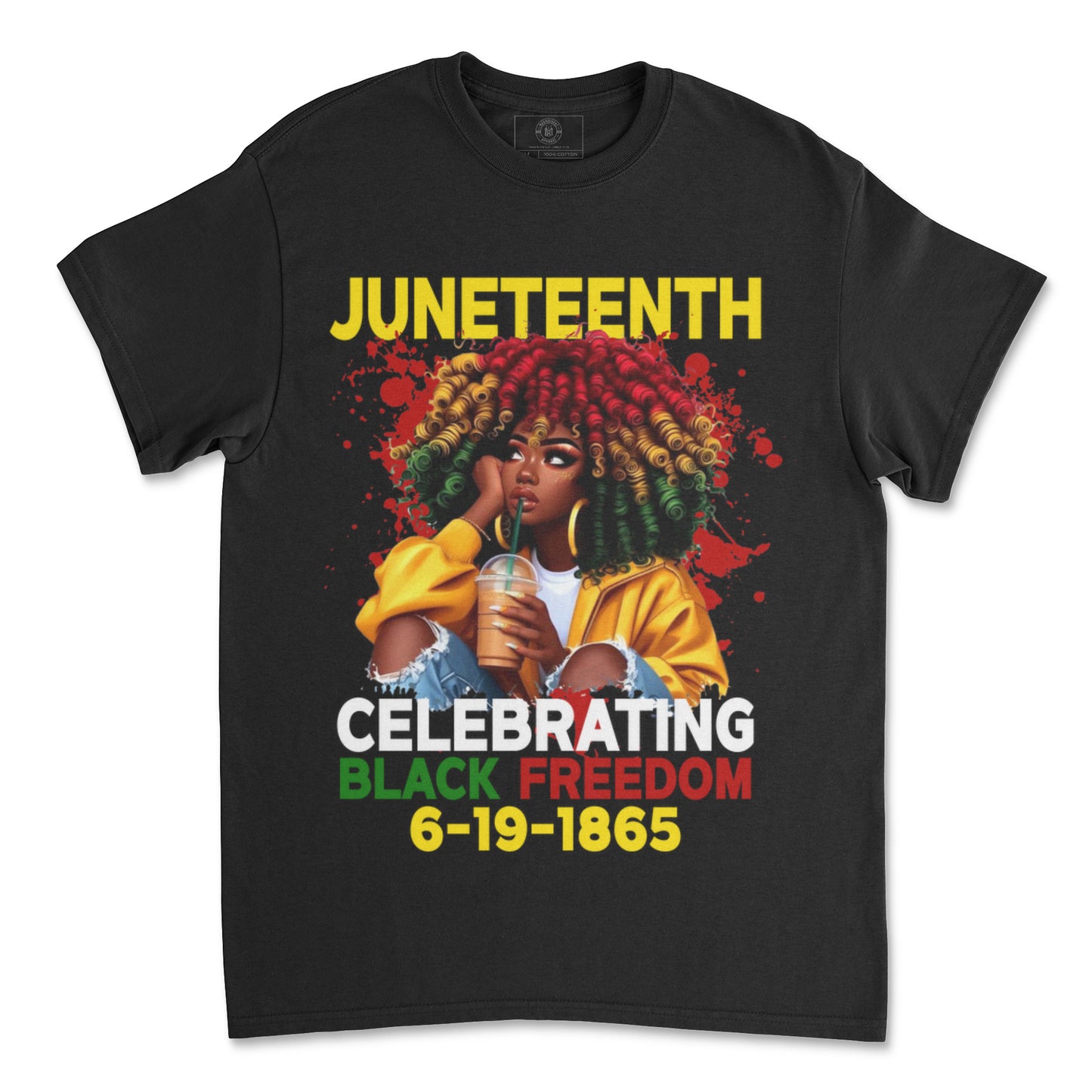 🌺 “Celebrating Black Freedom” Juneteenth Tee – Macnificent Apparel 🌺