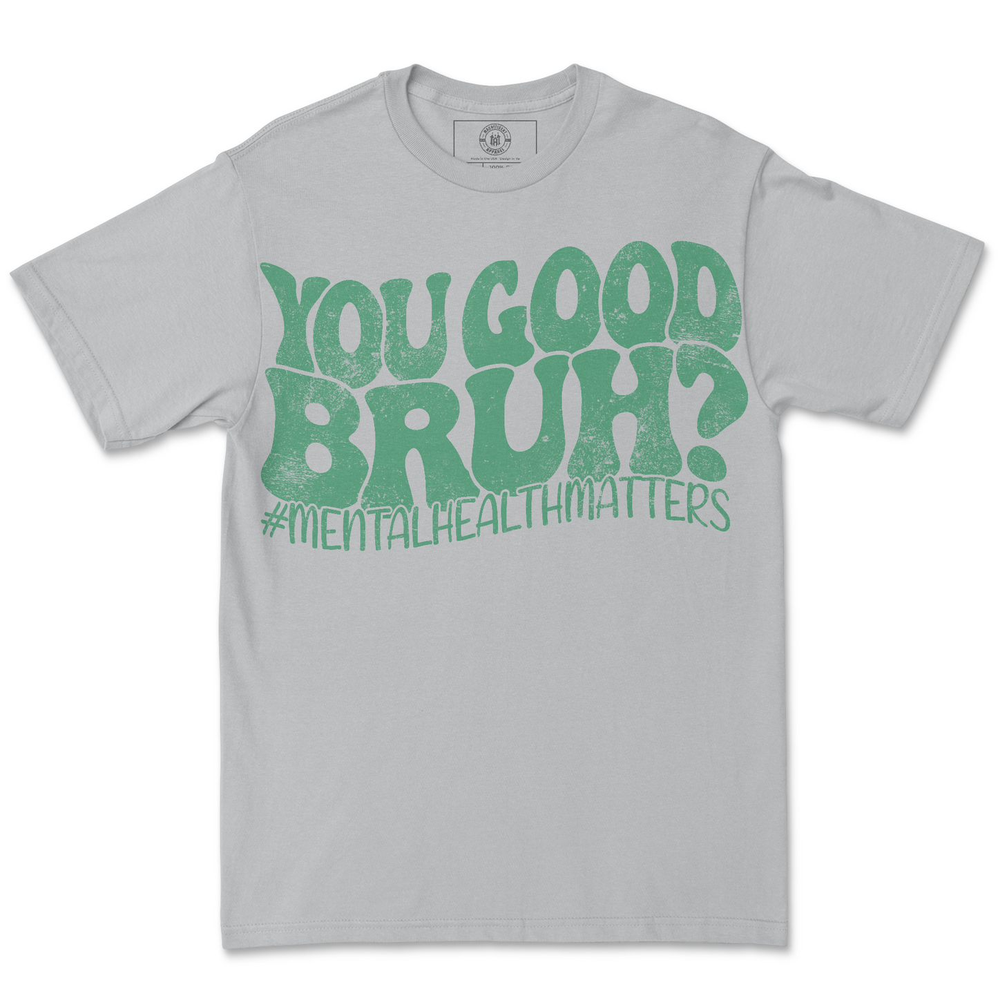 "Strong Minds, Open Hearts" Men's Mental Health Awareness T-Shirt