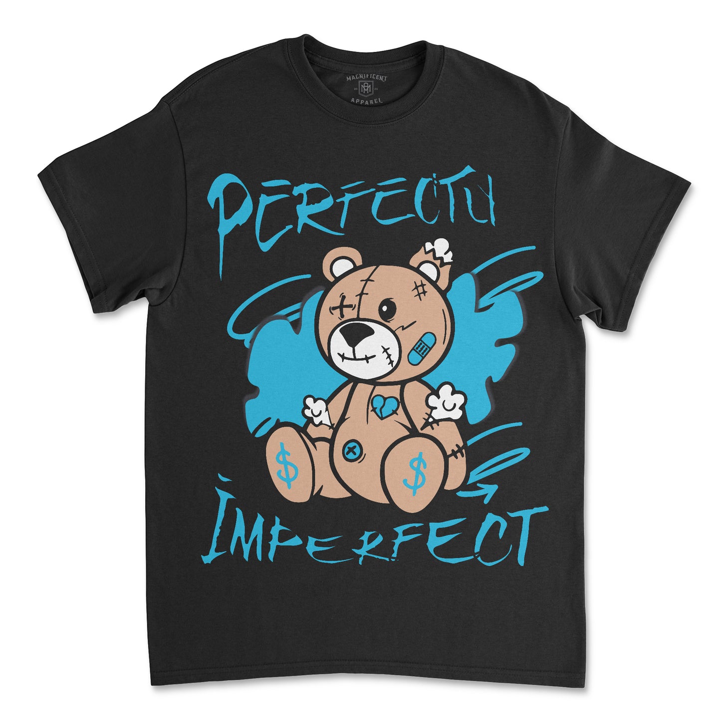 Perfectly Imperfect Teddy Bear Graphic T-Shirt