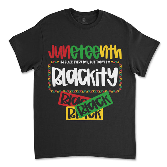 “Blackly Black” Juneteenth Tee – Macnificent Apparel